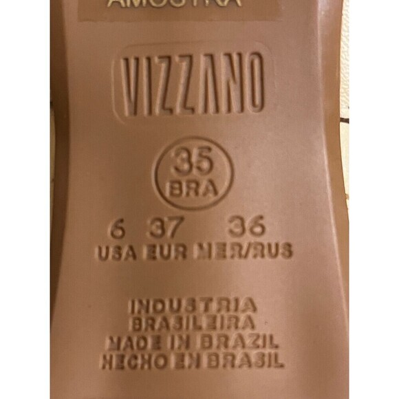 Vizzano Pelica Heels Size 6 (Style Code Pelica  1122.885) Color Yellow - Picture 2 of 6